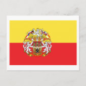 Prager Flagge Postkarte (Vorderseite)