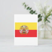 Prager Flagge Postkarte (Stehend Vorderseite)