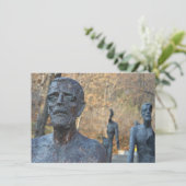 Prager Gedenkkarte (Stehend Vorderseite)