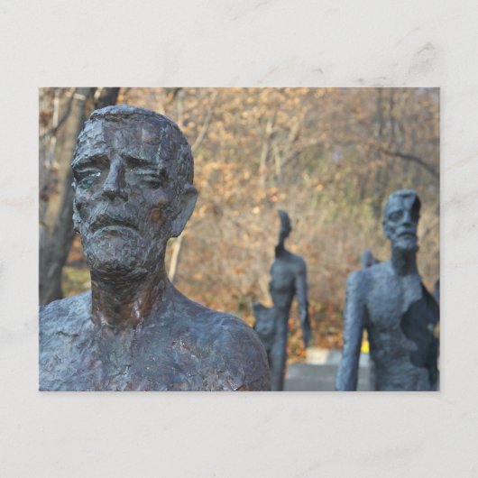 Prager Gedenkstätte Postkarte (Vorderseite)