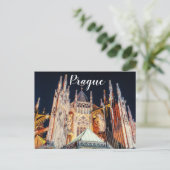 Prager Kathedrale der Heiligen Vitus Postkarte (Stehend Vorderseite)