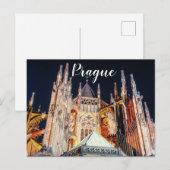 Prager Kathedrale der Heiligen Vitus Postkarte (Vorne/Hinten)