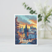 Prager Kunstausstellung Postkarte (Stehend Vorderseite)