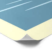 Prager Landschaft Poster (Ecke)