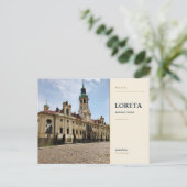 Prager Loreta und barocker Uhrturm Postkarte (Stehend Vorderseite)