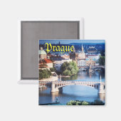 Prager Magnet (Vorderseite/Rückseite)