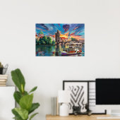 Prager Märchen Poster (Heimbüro)