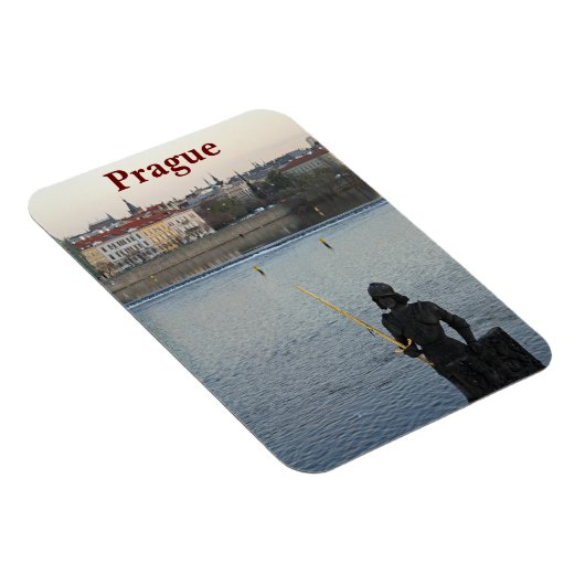 Prager Statue Magnet (Rechte Seite)