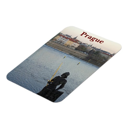 Prager Statue Magnet (Linke Seite)