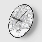 Prager Uhr Stadt Linienkunst (Winkel)