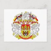 Prager Wappen Postkarte (Vorderseite)