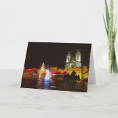 Prager Weihnachtskarte Feiertagskarte (Rückseite)