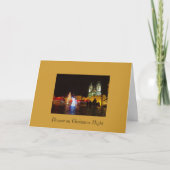 Prager Weihnachtskarte Feiertagskarte (Vorderseite)