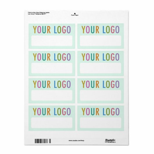 Prägetipps mit Firmenlogo (Vorne)