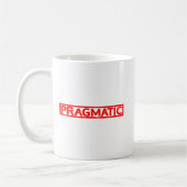 Pragmatische Briefmarke Kaffeetasse (Links)