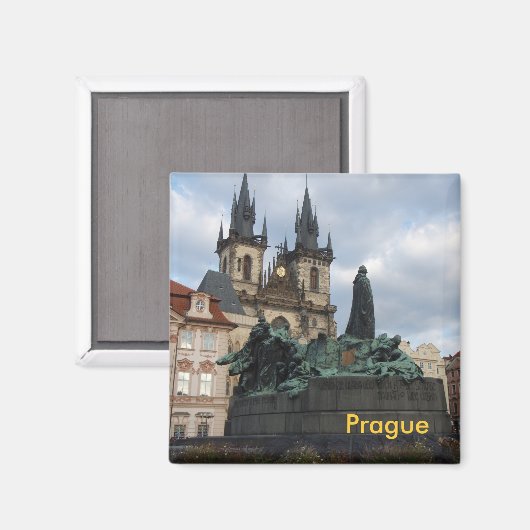 pragmatischer Kühlschrankmagnet (Vorderseite/Rückseite)