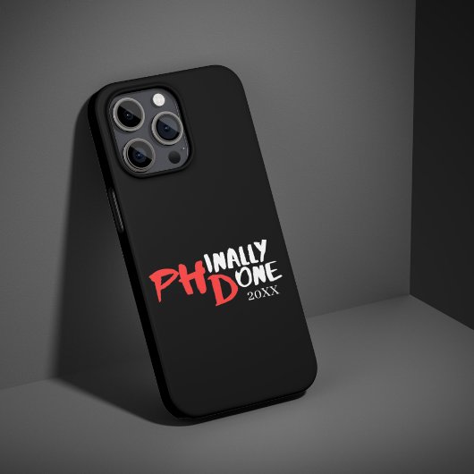 Prägnant gemacht - Design für Black PHD-Abschluss Case-Mate iPhone Hülle