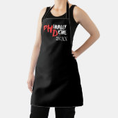 Prägnant gemacht - Design für Black PHD-Abschluss Schürze (InSitu)