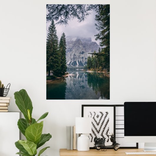 Pragser Wildsee Poster (Heimbüro)