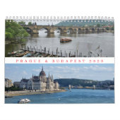 Prague and Budapest 2026 calendar Kalender (Titelbild)