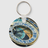 Prague Astronomical Clock Keychains Schlüsselanhänger (Vorderseite)