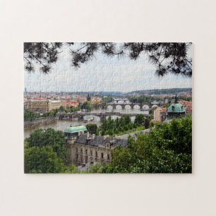 Prague Bridges & River Vltava / Tschechien Puzzle
