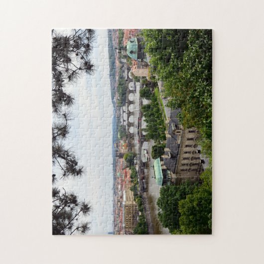 Prague Bridges & River Vltava / Tschechien Puzzle (Vertikal)