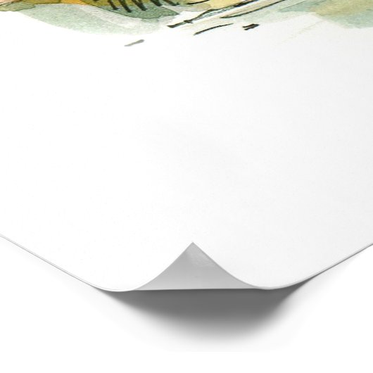 Prague Castle Poster (Ecke)