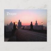 Prague Charles Bridge Postkarte (Vorderseite)