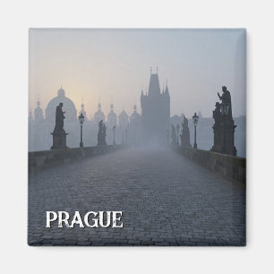 Prague Charles Bridge Travel Magnet