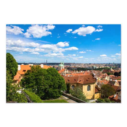 Prague Cityscape Fotodruck (Vorne)