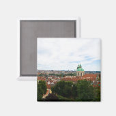 Prague Cityscape Magnet (Vorderseite/Rückseite)