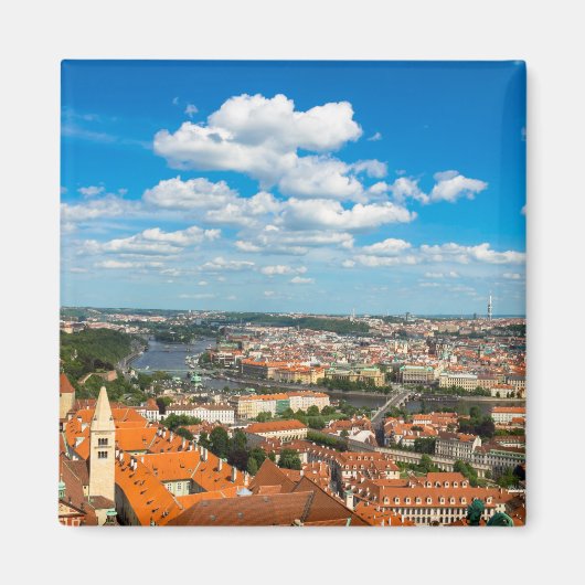 Prague Cityscape Magnet (Vorne)