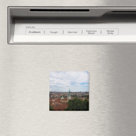 Prague Cityscape Magnet (In Situ (Geschirrspüler))