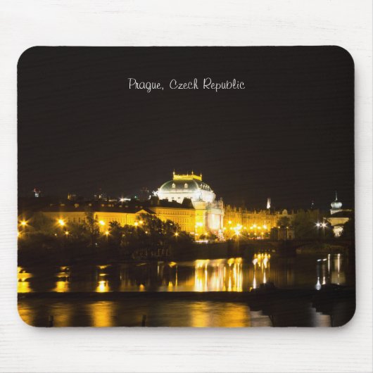 Prague Cityscape Mousepad (Vorne)