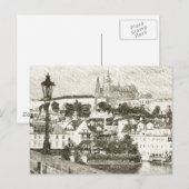 Prague, Czech Republic Postkarte (Vorne/Hinten)