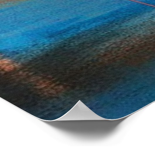 Prague Czechia Bridges Poster (Ecke)