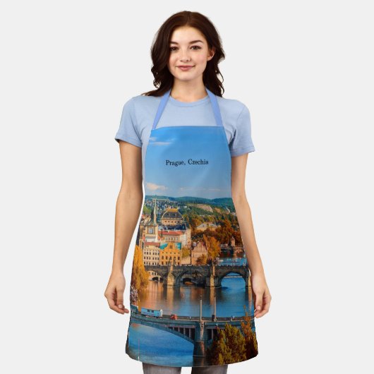 Prague Czechia Bridges Schürze (Getragen)