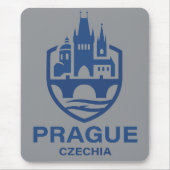Prague Czechia Europe Mousepad (Vorne)