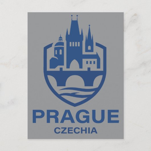 Prague Czechia Europe Postkarte (Vorderseite)