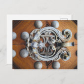 Prague Door Knocker Postkarte (Vorne/Hinten)