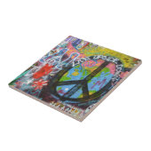 Prague Graffiti Fliese (Seite)