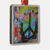 Prague Graffiti Ornament Aus Metall (Rechts)