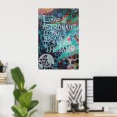 Prague Graffiti Poster (Heimbüro)