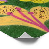 Prague Graffiti Poster (Ecke)