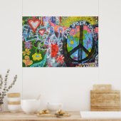 Prague Graffiti Poster (Küche)