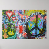 Prague Graffiti Poster (Vorne)