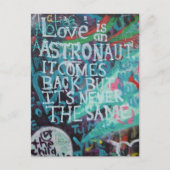 Prague Graffiti Postkarte (Vorderseite)