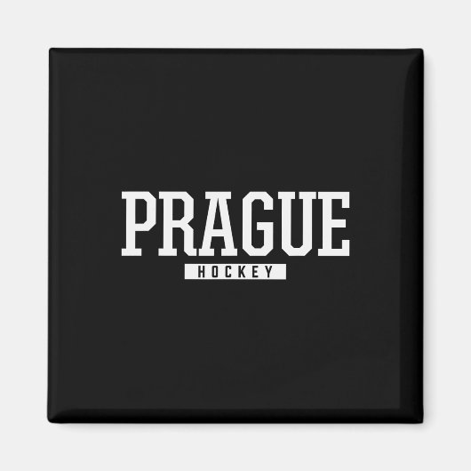 Prague High School Eishockey Magnet (Vorne)