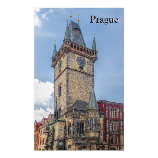 Prague Old Town Hall Tschechische Republik Fotodruck (Vorne)